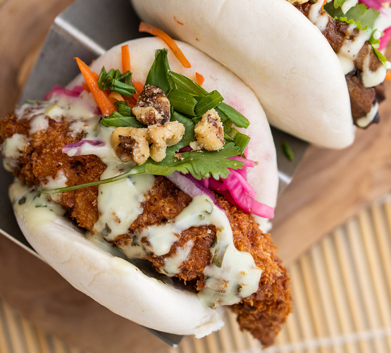 Donkatsu Chicken Bao